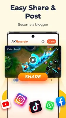 Screen Recorder Video Recorder android App screenshot 2